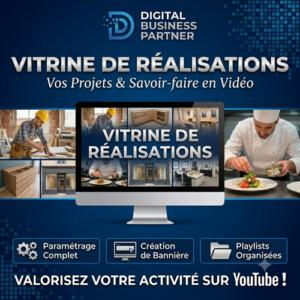 You Tube "Vitrine de réalisations"