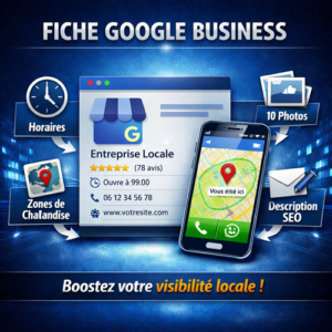 Création/Optimisation Fiche Google Business