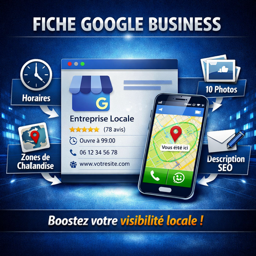 Création/Optimisation Fiche Google Business