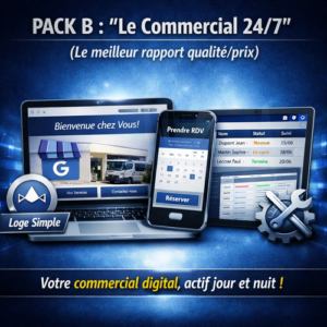 Pack B : Le Commercial