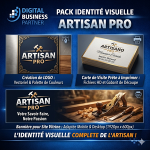 Pack Identité visuelle "Artisan Pro"